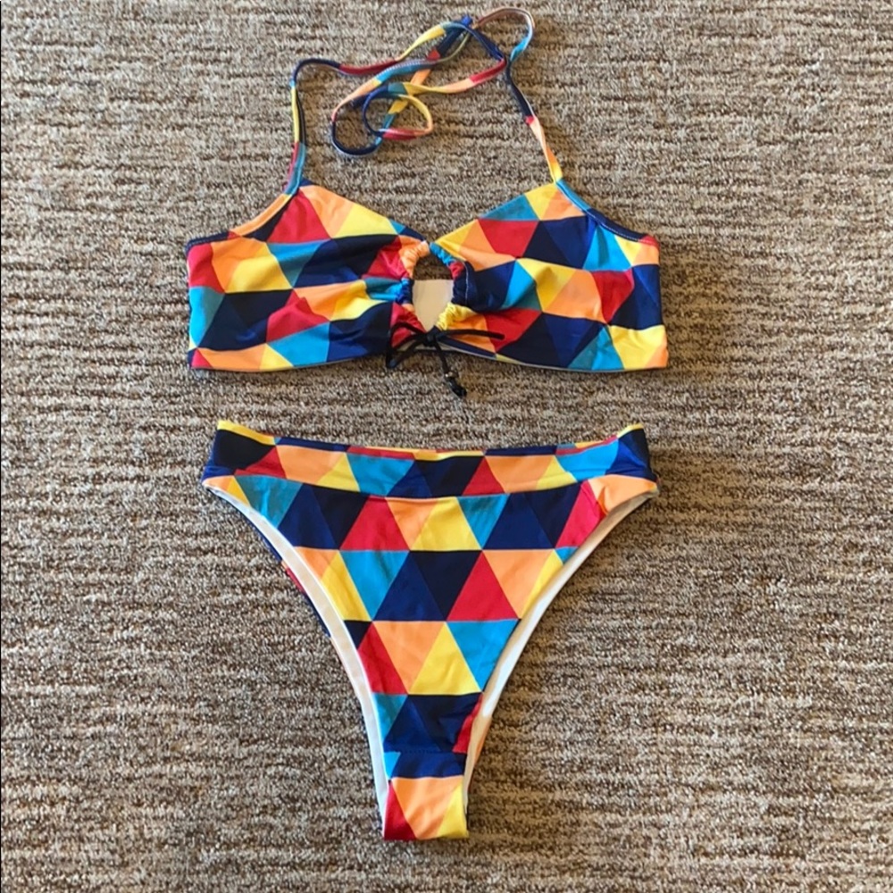 Geometric bikini